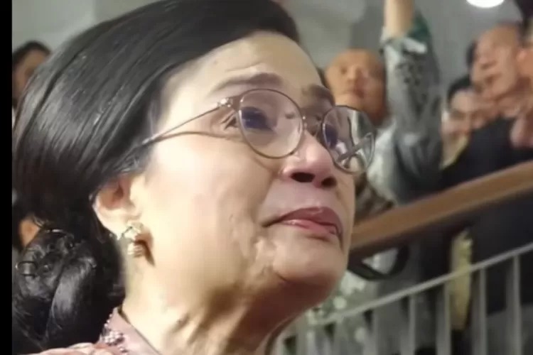 Momen Haru Perpisahan Sri Mulyani dengan Ratusan Pegawai Kemenkeu